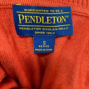Pendleton SP Coral 100% merino turtleneck